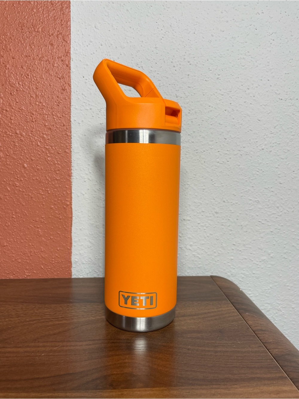 YETI Rambler 18 oz Bottle - King Crab Orange